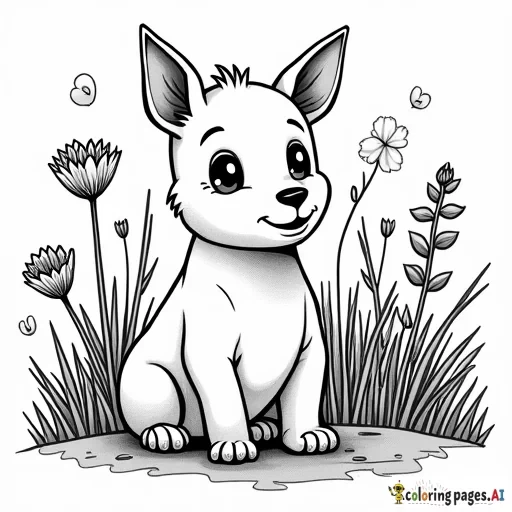 створи розмальовку весна, сніг розтає появляється сонечко - Free Printable Coloring Page