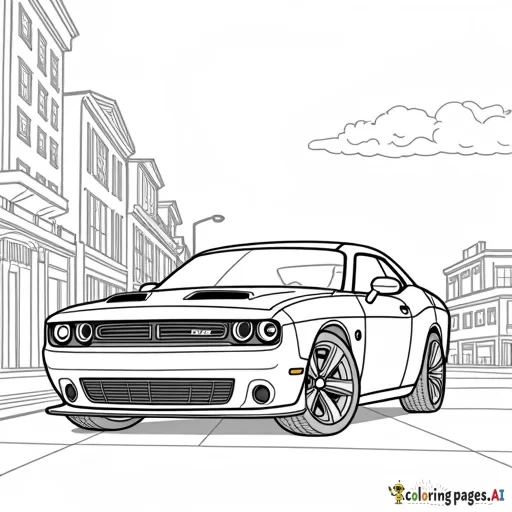 2024 dodge charger parked on a city street