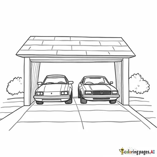 3 car garage
