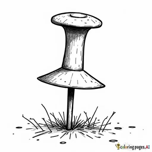 5 realistic thumbtacks large scale equall sizes