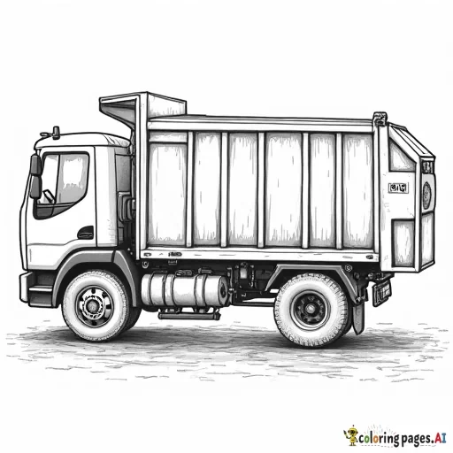 Disposal garbage trucks