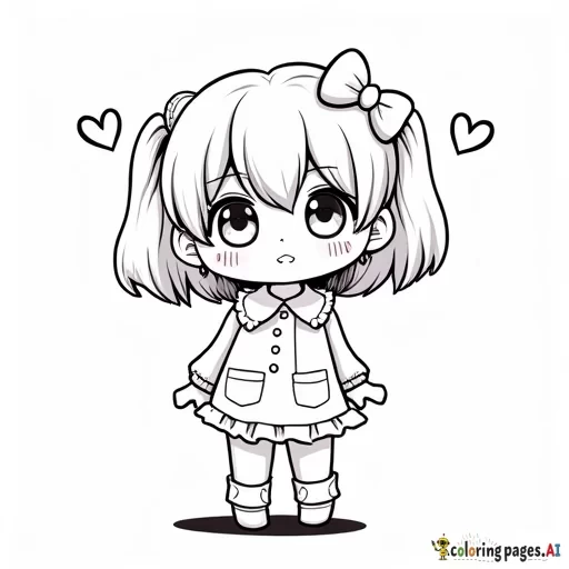 a chibi valentine