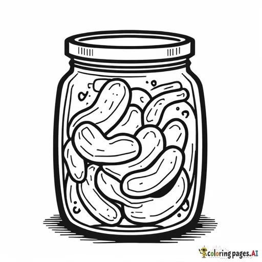 A jar of pickles but the pickles are cats