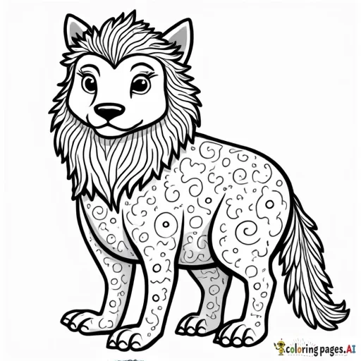 adult animals with patterns