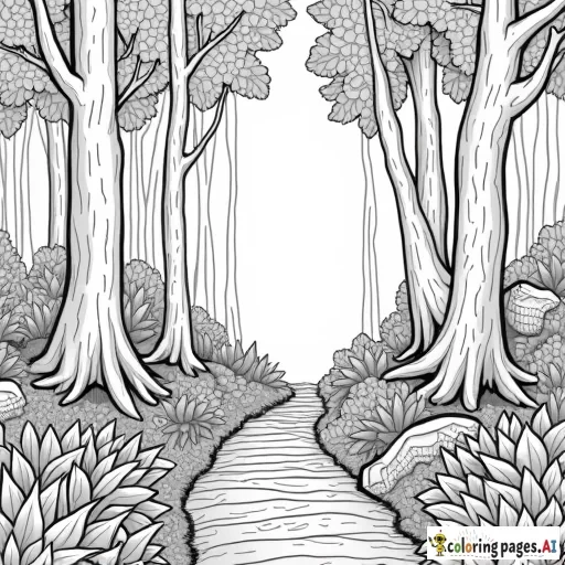 adult themed fantasy in forest