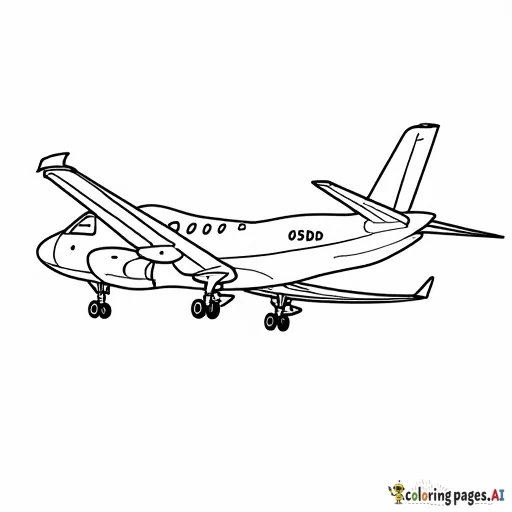 an airplane taxing for takeoff