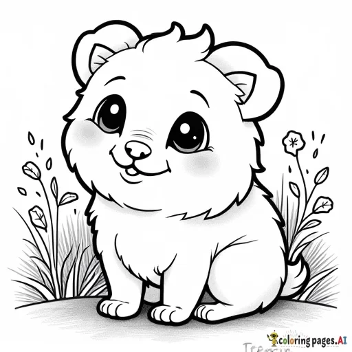 bana 10 sayfa hayvan resimleri iceren bir coloring book hazirla pdf halinde ver - Free Printable Coloring Page