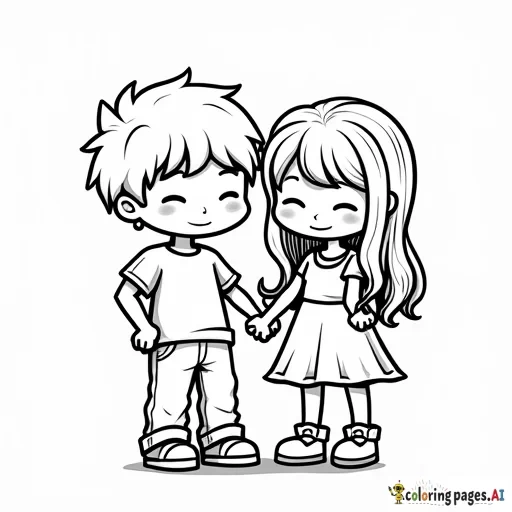 Boyfriend and girlfriend