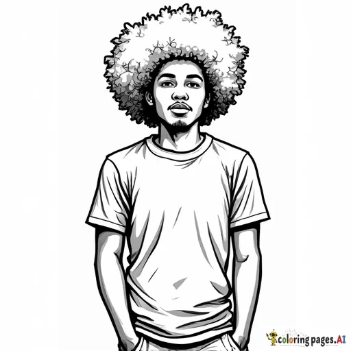 (BSPOILED SCRUBS COM) - on a T-shirt that a person of color in afro is wearing the T-shirt