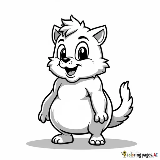 Buba, a cartoon character on YouTube