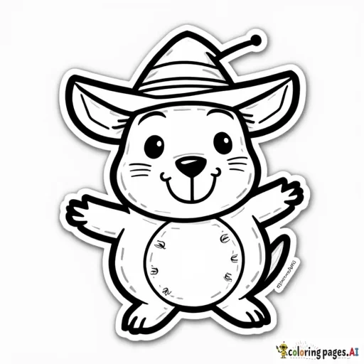 can you create a sticker that is for children for my children's book series Mint Street Money Club?