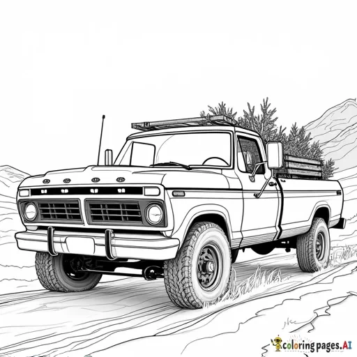 Christmas, Ford Truck