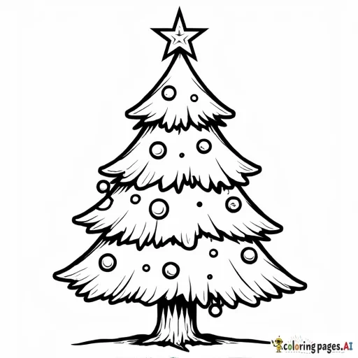 christmas tree decoreated
