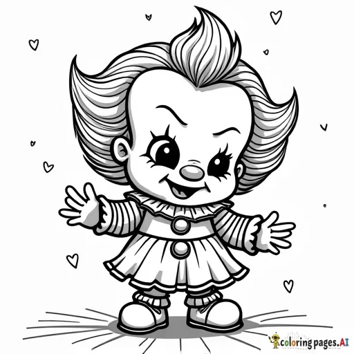 chucky face before and after christmas theme