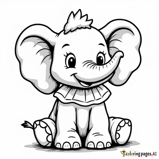 clown elephant