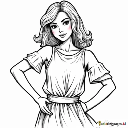 coloring book images for women without pictures of people