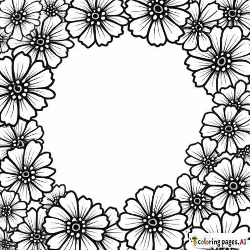 coloring page with exactly 365 spaces to color