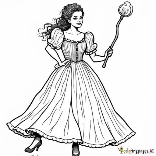 create a black and white coloring page and include a collage of famous broadway plays