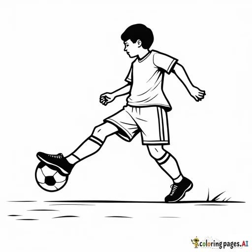 Create an image of a kids soccer game with Hudl