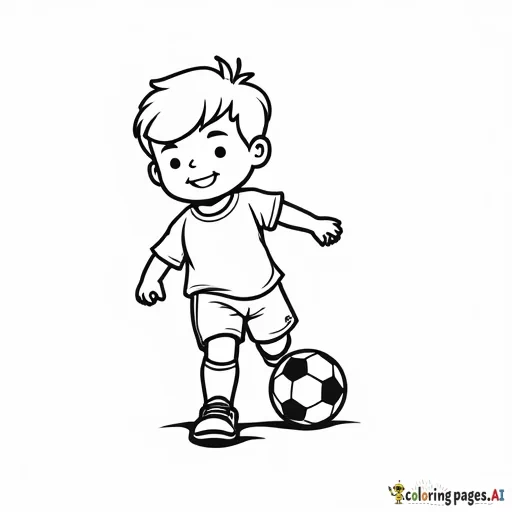 Create an image of a kids soccer game with Hudl