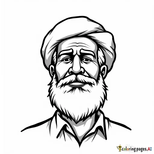 create an image of cartoon fidel castro please