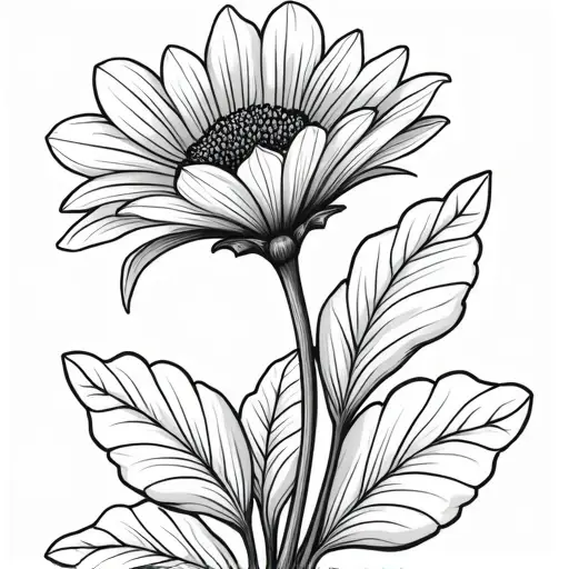 crysta and pips easy coloring page - Free Printable Coloring Page