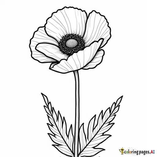 cute poppy carton