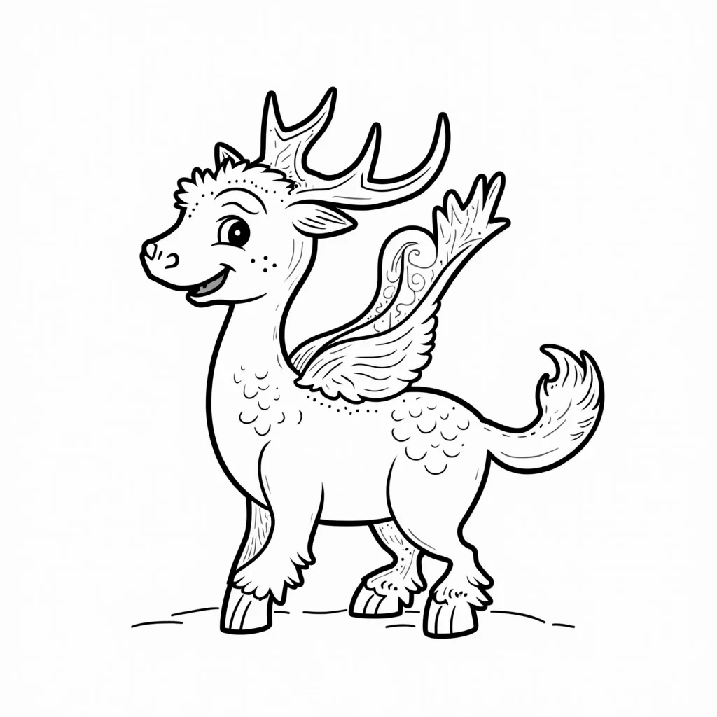 Alebrije Santa Claus