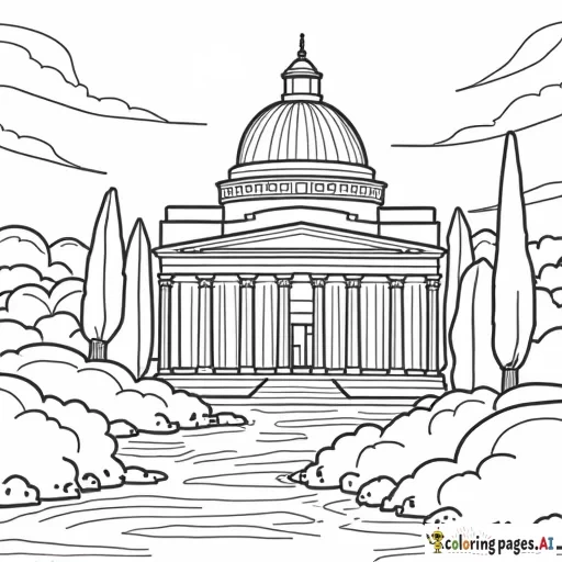 early elementary students rome coloring sheets