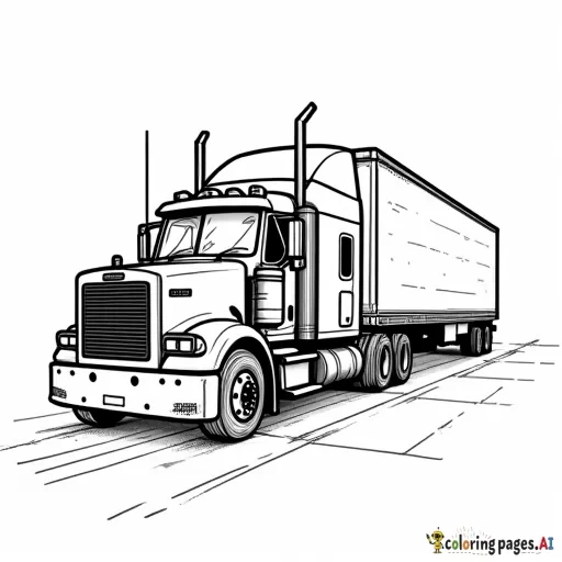 eighteen wheeler truck