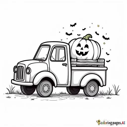 halloween truck