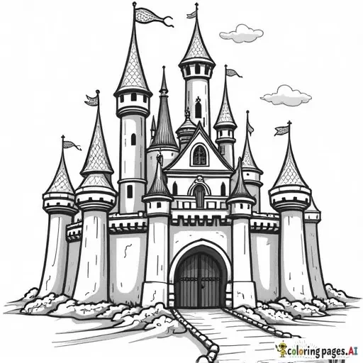Fantasy castle