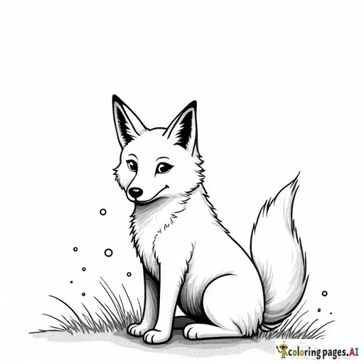 fox with dog at center