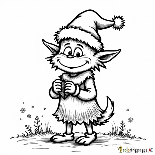 Grinchs heart growing