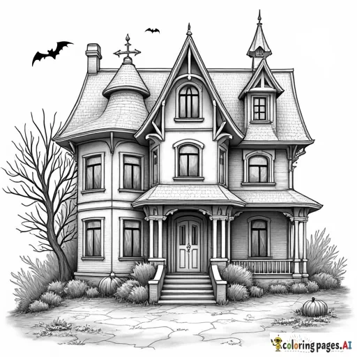 halloween mansion