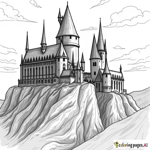 Harry potter  defeats lord voldemort in hogwarts castle