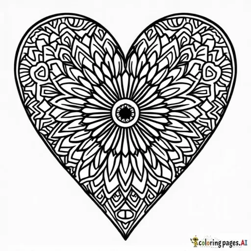 heart mandala
