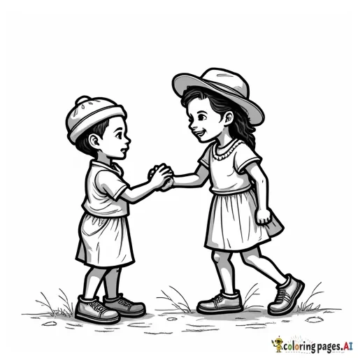 Hebrew Israelites African children playing