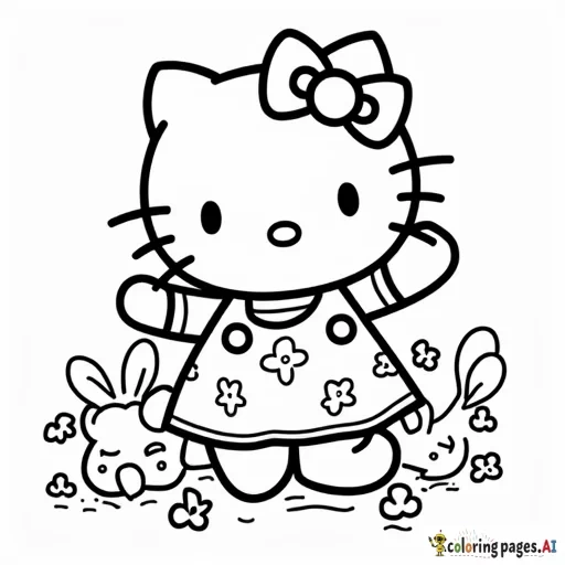 Hello Kitty and friends