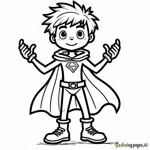 henry danger coloring page