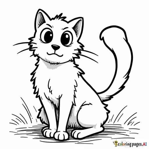 herdman's one eyed bob tailed cat from best christmas pageant ever, angry one eye