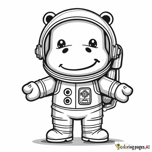 hippo astronaut