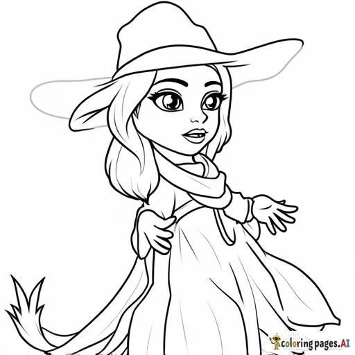 Kendi fotoğrafımı - Free Printable Coloring Page