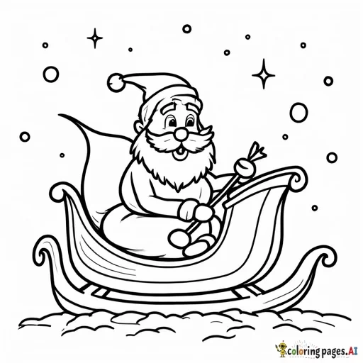 kids Christmas coloring book