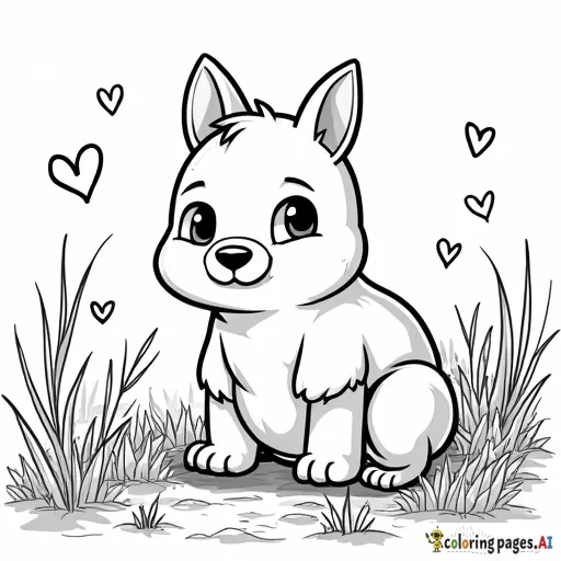 Kislány - Free Printable Coloring Page