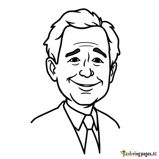 make a cartoon character that resembles george bush