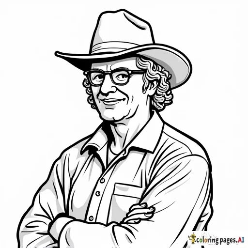 make a coloring page for national principals day