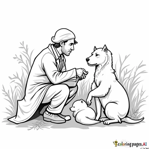 many animals getting an checkup from the vet