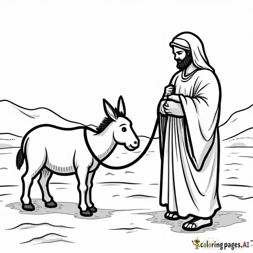 mary and joseph travelling to bethlehem, mary on a donkey, mary should be pregnantvery easy