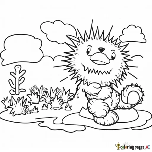 Minecraft - Free Printable Coloring Page
